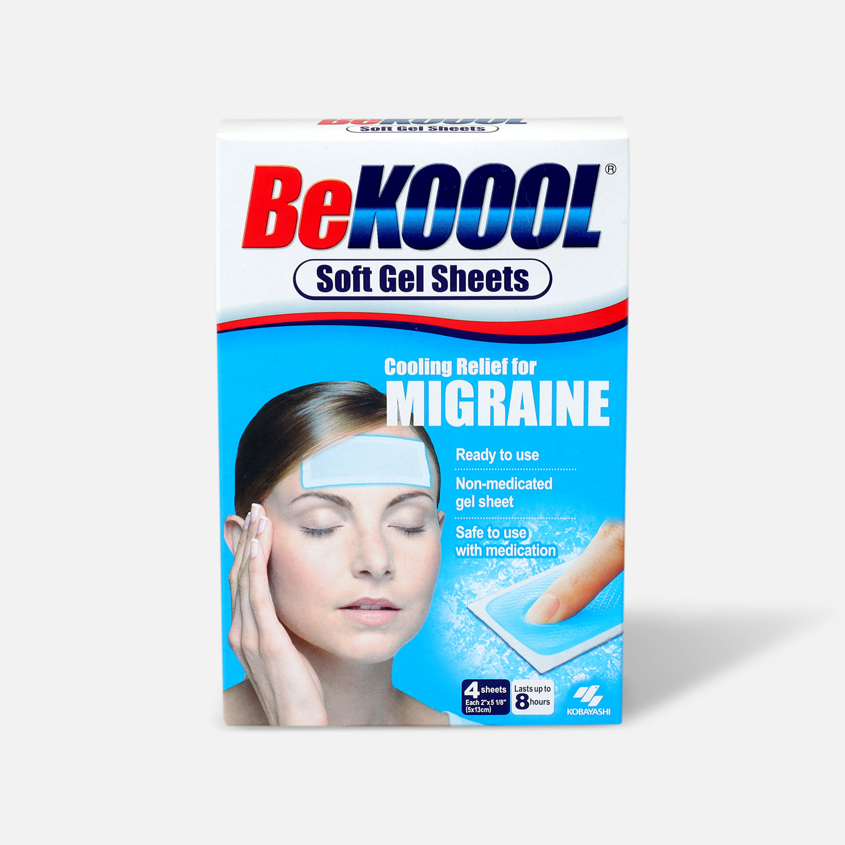 Be Koool Soft Gel Sheets, Adults, 4 ea