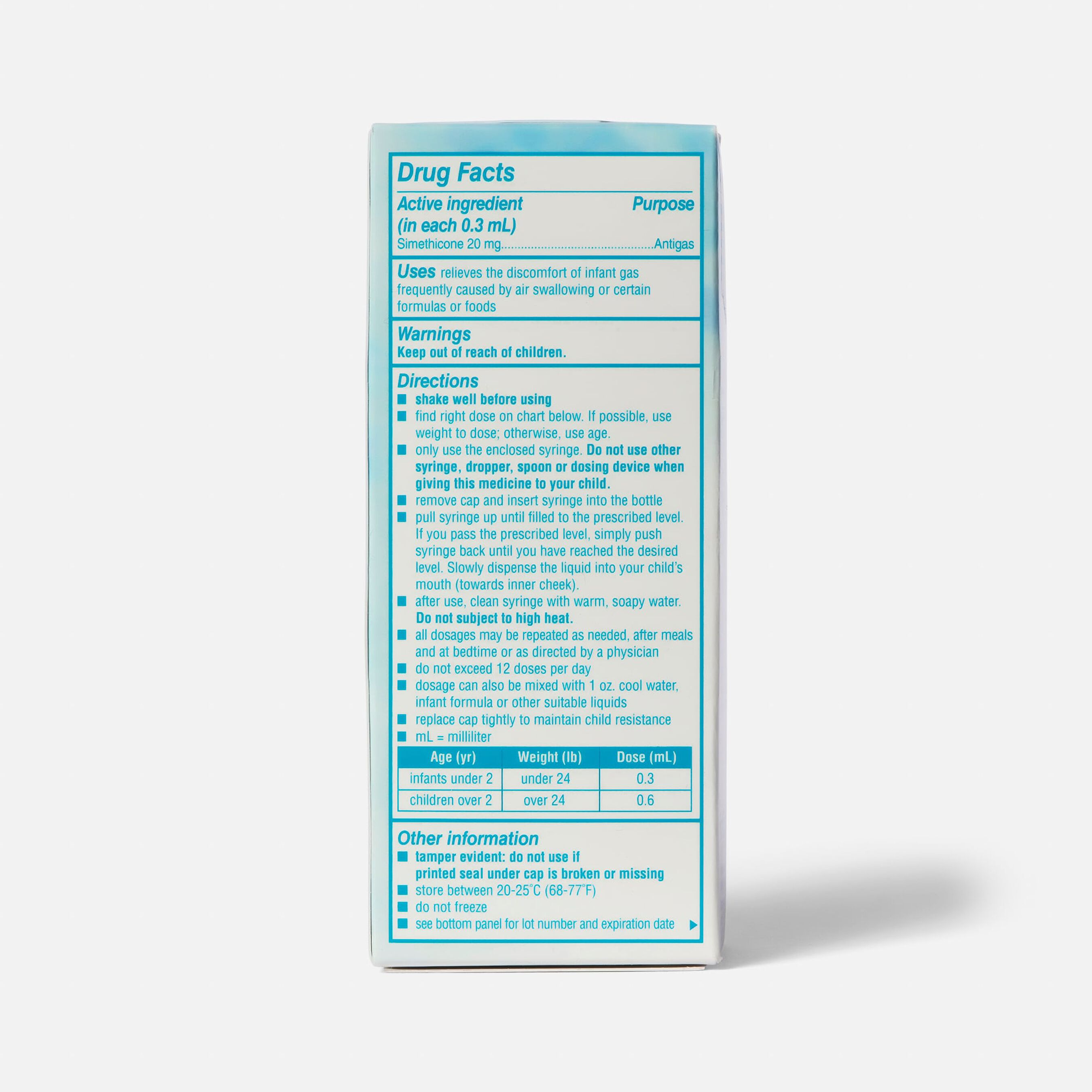 HSA Eligible Mylicon Infant Gas Relief Drops, Original, 1.0 fl oz. HSA Eligible