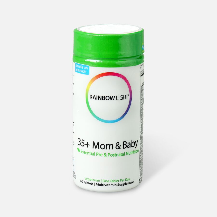 Rainbow Light 35+ Mom And Baby Pre&Postnatal Vitamins, 60 ct., , large image number 0