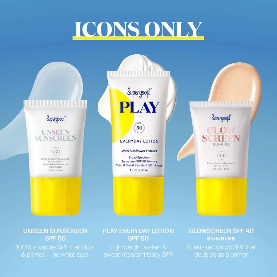 Supergoop! Icons Only Best Sellers Kit, , large image number 1
