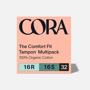 HSA Eligible  Cora Organic Cotton Ultra Thin Period Pads