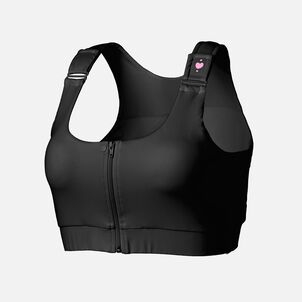 heart&core Shirl Post-Surgical Bra, Black
