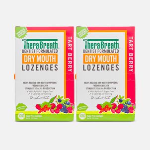 TheraBreath Dry Mouth Lozenges, Tart Berry, 100 ct. (2-Pack)