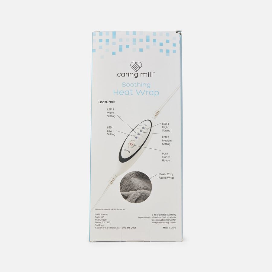 Caring Mill Electric Soothing Heat Wrap for Pain Relief 24” x 54”, , large image number 3