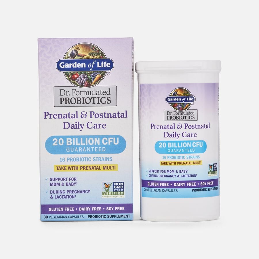 Dr. Formulated Prenatal & Postnatal Daily Care Capsules, 30 ct., , large image number 0
