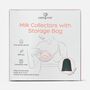 Caring Mill&trade; Silicone Milk Collectors with Storage Bag, 5 oz (2-Pack), , large image number 2