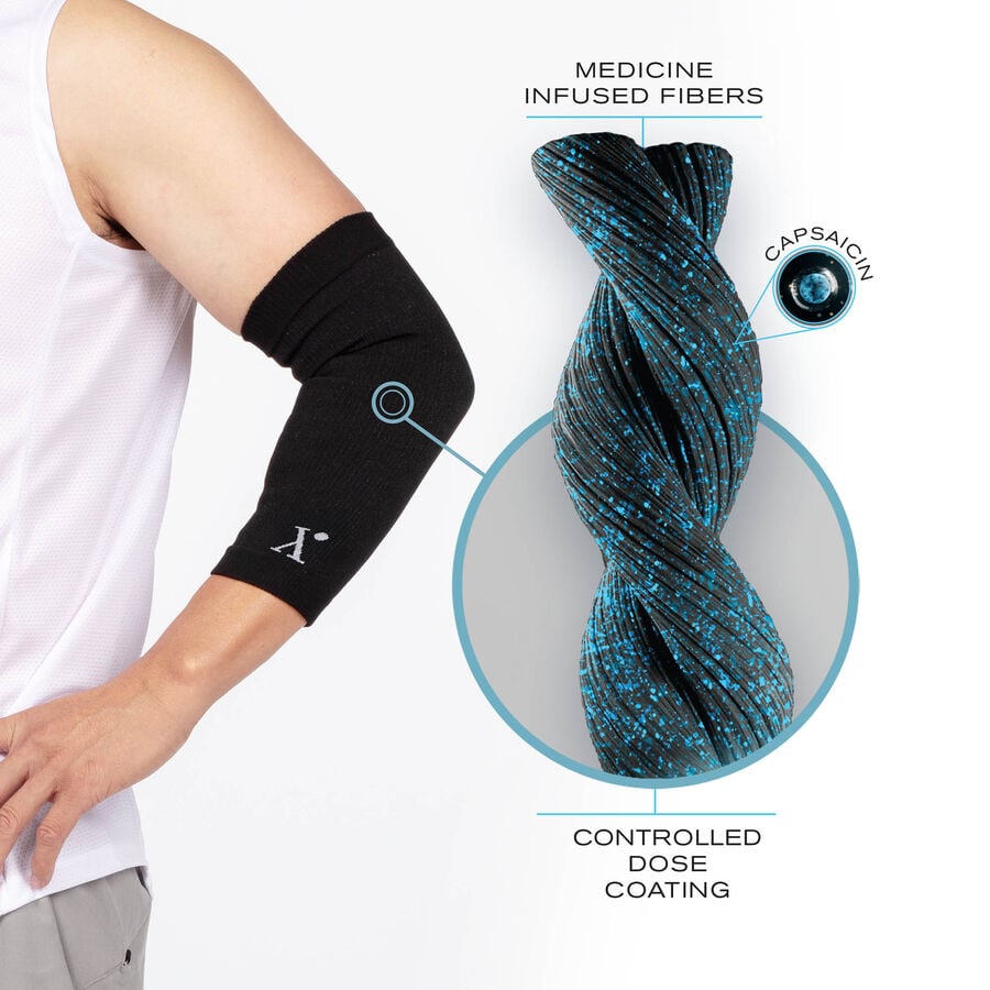 Nufabrx Medicine Infused Elbow Sleeve, , large image number 2