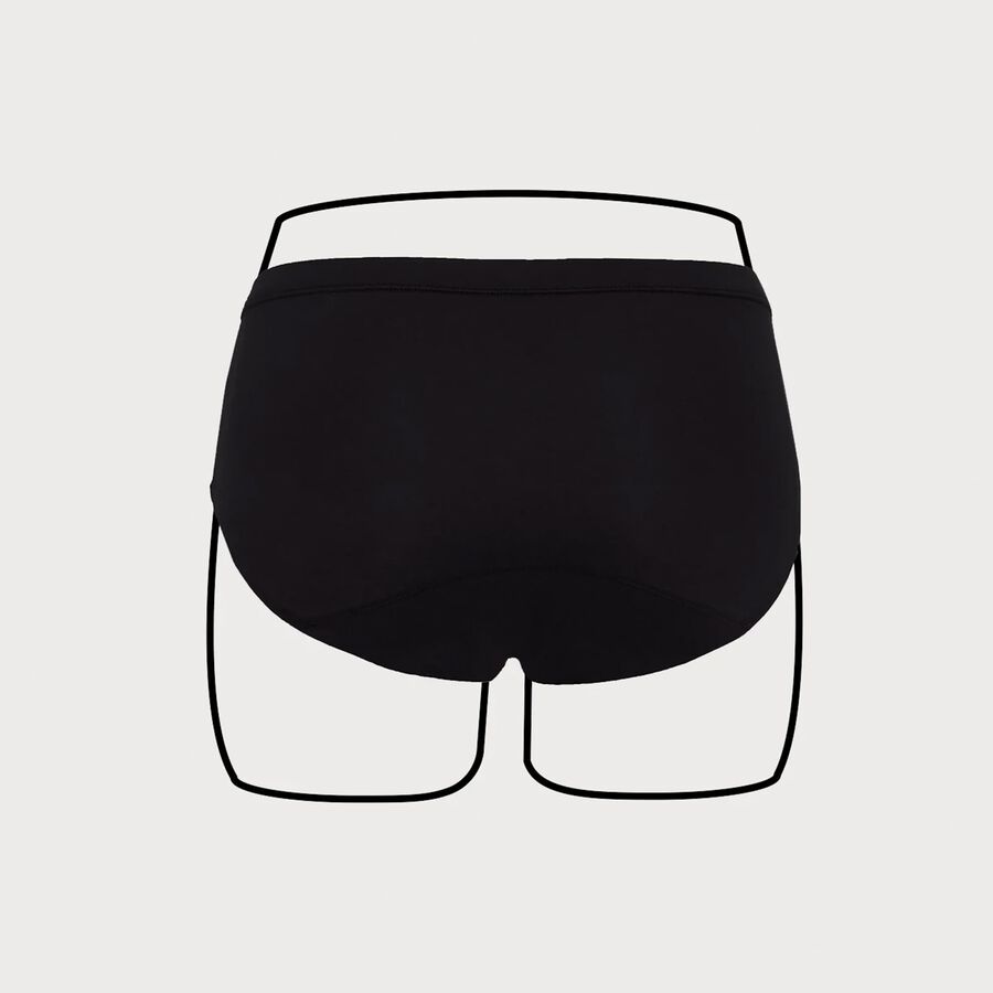 Thinx Teens All Day Brief, Black, , large image number 2