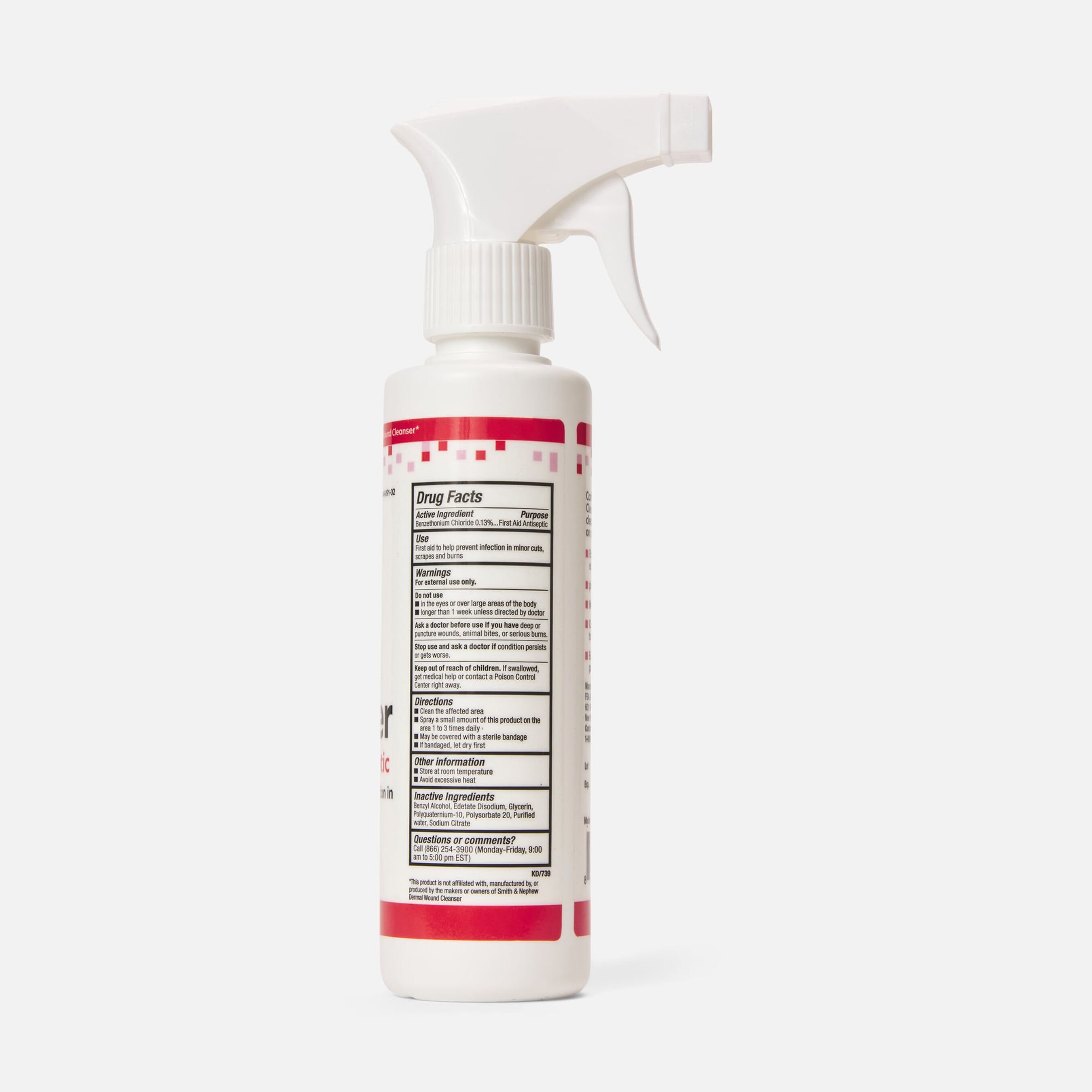 HSA Eligible Caring Mill™ Antibacterial Wound Wash 8 oz.