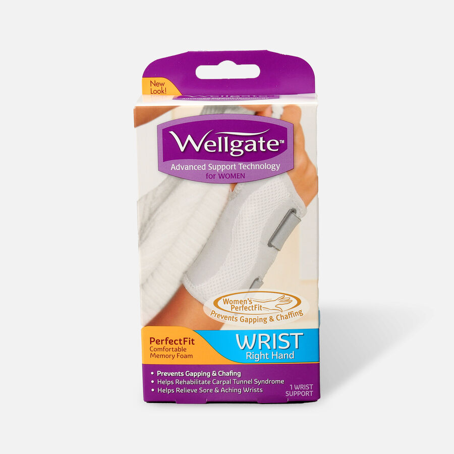 Wellgate Women’s PerfectFit Wrist Support, Right Hand, , large image number 0