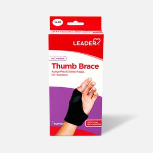 LEADER™ Thumb Spica Support, Black