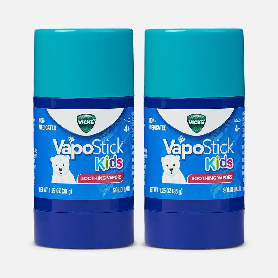 Vicks&reg; VapoStick&trade; Kids Soothing Vapors Balm, 1.25 fl oz. (2-Pack), , large image number 0