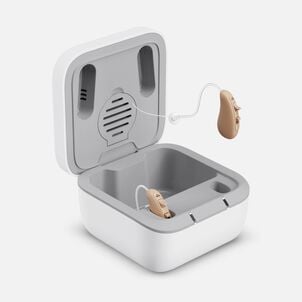 Ceretone Solid Rechargeable Behind-the-Ear OTC Hearing Aids, Pair