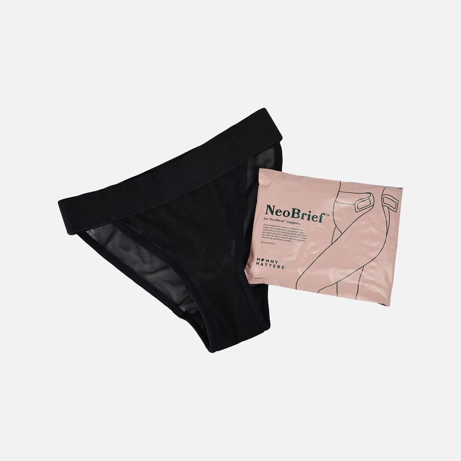 Mommy Matters NeoBrief Garment for NeoHeat Support, Black, One Size, , large image number 4