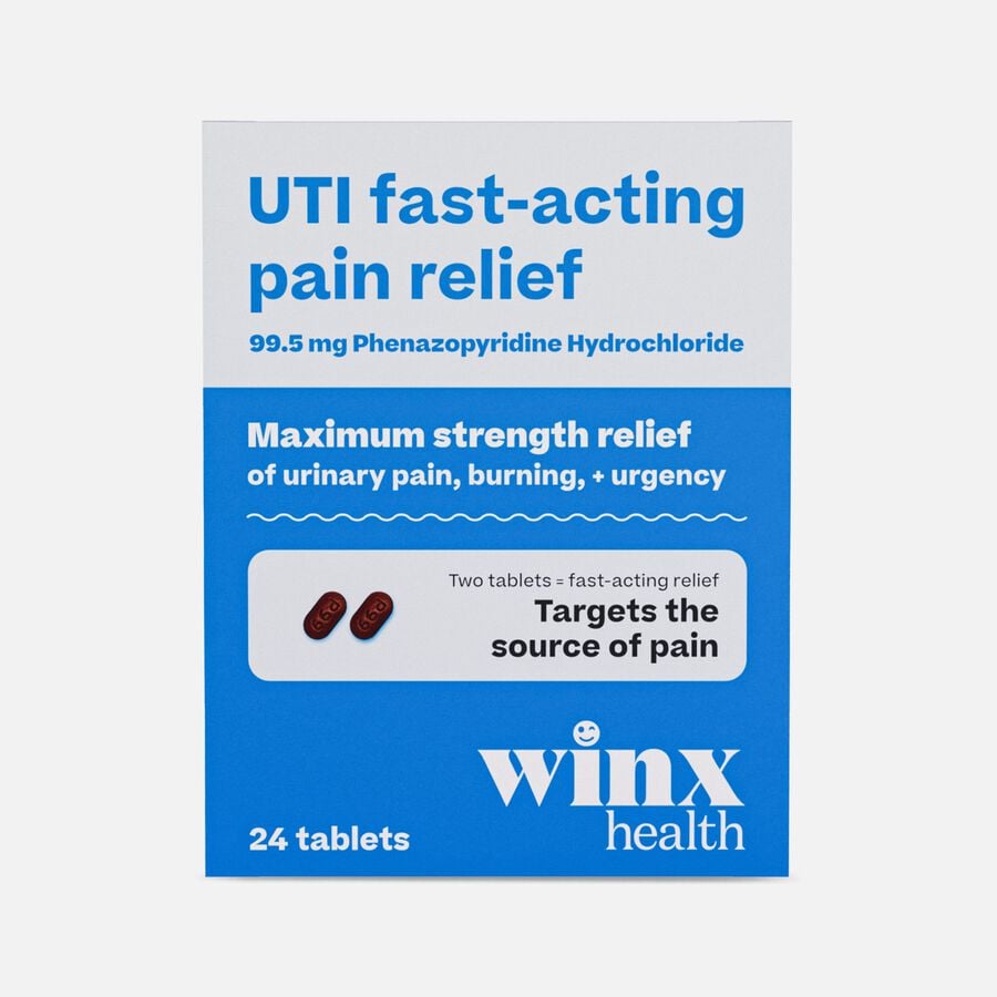 Winx UTI Fast Acting Pain Relief, 24 ct, , large image number 0