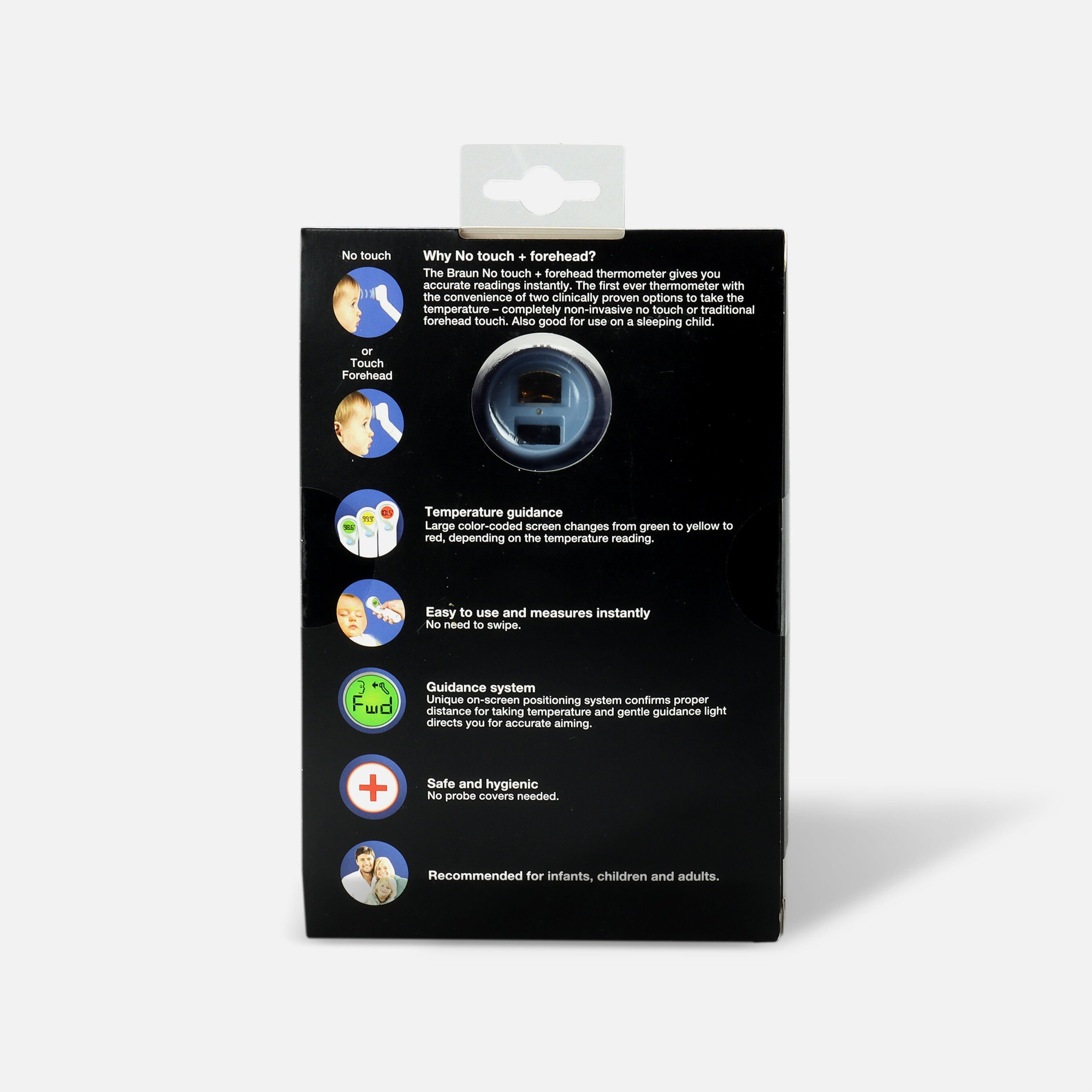 HSA Eligible Braun No Touch + Forehead Thermometer HSA Eligible