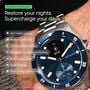 Withings ScanWatch Nova Premium Heart Health Hybrid Smartwatch, 42mm, Blue, , large image number 2