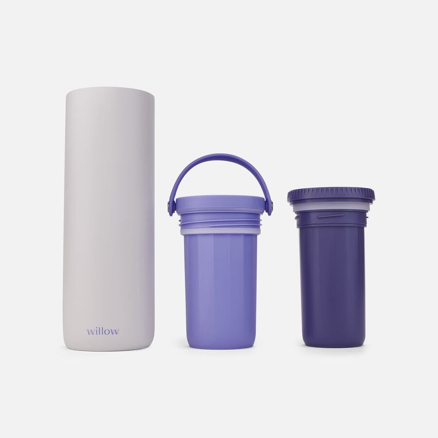 Willow Portable Breast Milk Cooler, Purple, 16 oz. Capacity, Purple, large image number 2