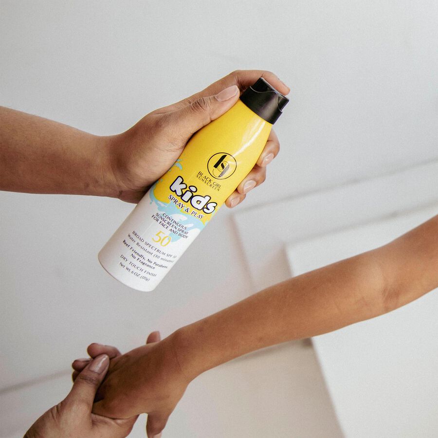 Black Girl Sunscreen Kids' Spray & Play Sunscreen, SPF 50, 6 oz., , large image number 2