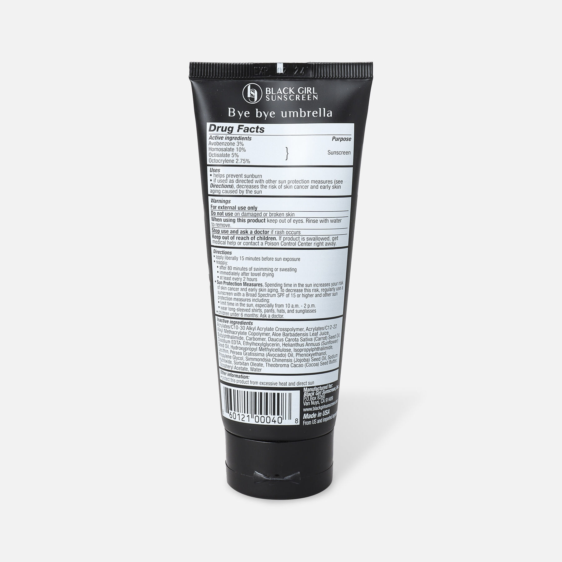 HSA Eligible Black Girl Sunscreen Lotion for Face and Body, SPF 30, 3