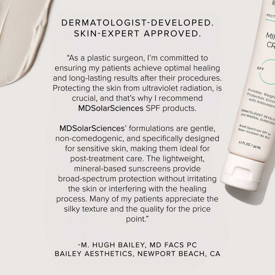 MDSolarSciences&trade; Sensitive Skin Bundle, Wash Away Cleanser and Mineral Cr&egrave;me SPF 50, , large image number 6