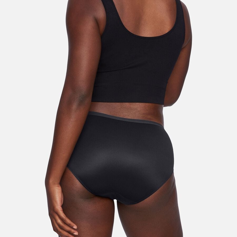Thinx For All Leaks Signature Very Light Hiphugger Incontinence Underwear, Black, , large image number 3
