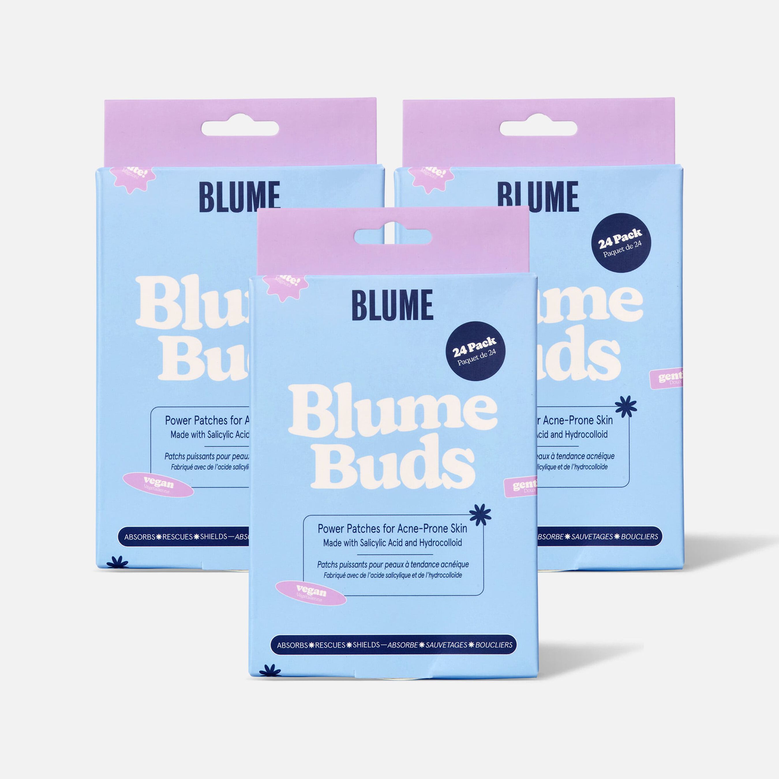 HSA Eligible Blume Buds Power Patches for Acne Prone Skin, 24 ct. (3