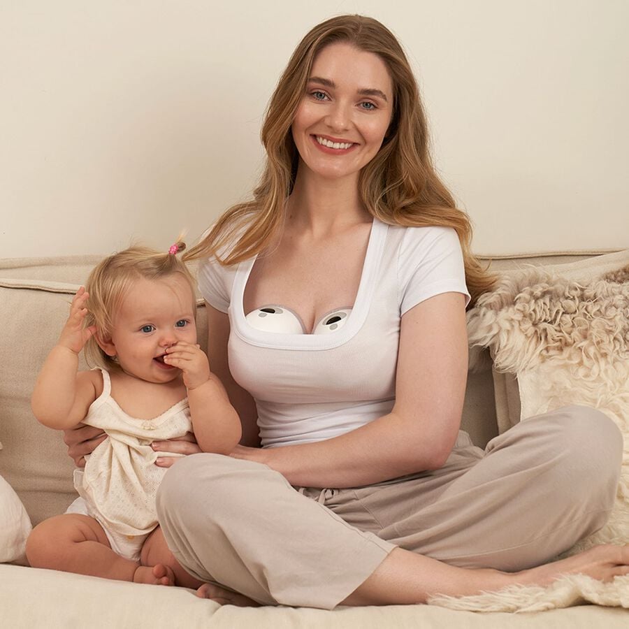Momcozy M5 Double Wearable Breast Pump, , large image number 1