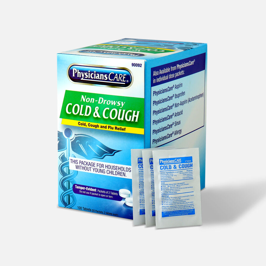 PhysiciansCare Cold and Cough, 100/Box, , large image number 3