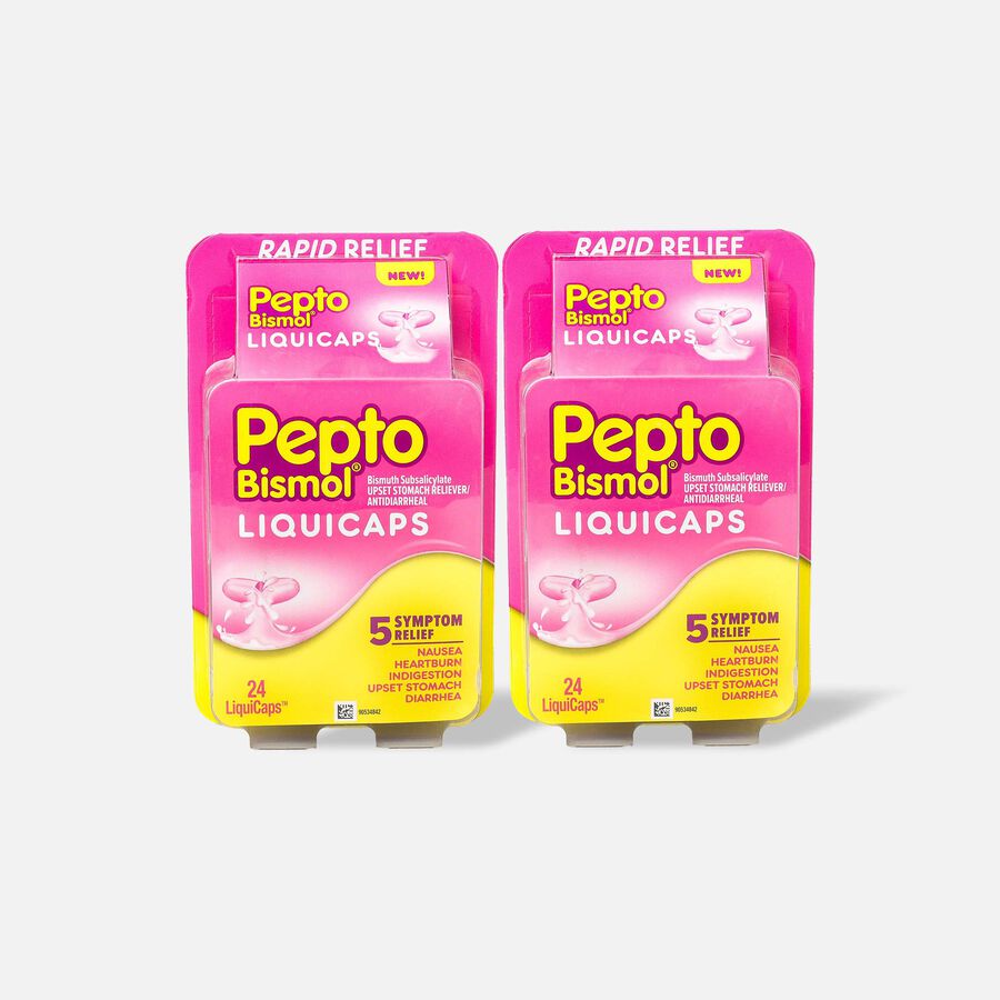 Pepto Bismol LiquiCaps, 24 ct. (2-Pack), , large image number 0