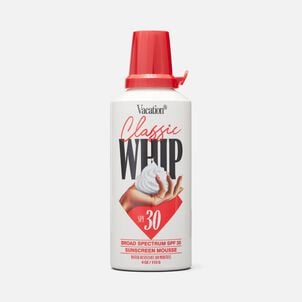 Vacation Classic Whip Sunscreen Mousse, SPF 30, 4 oz.
