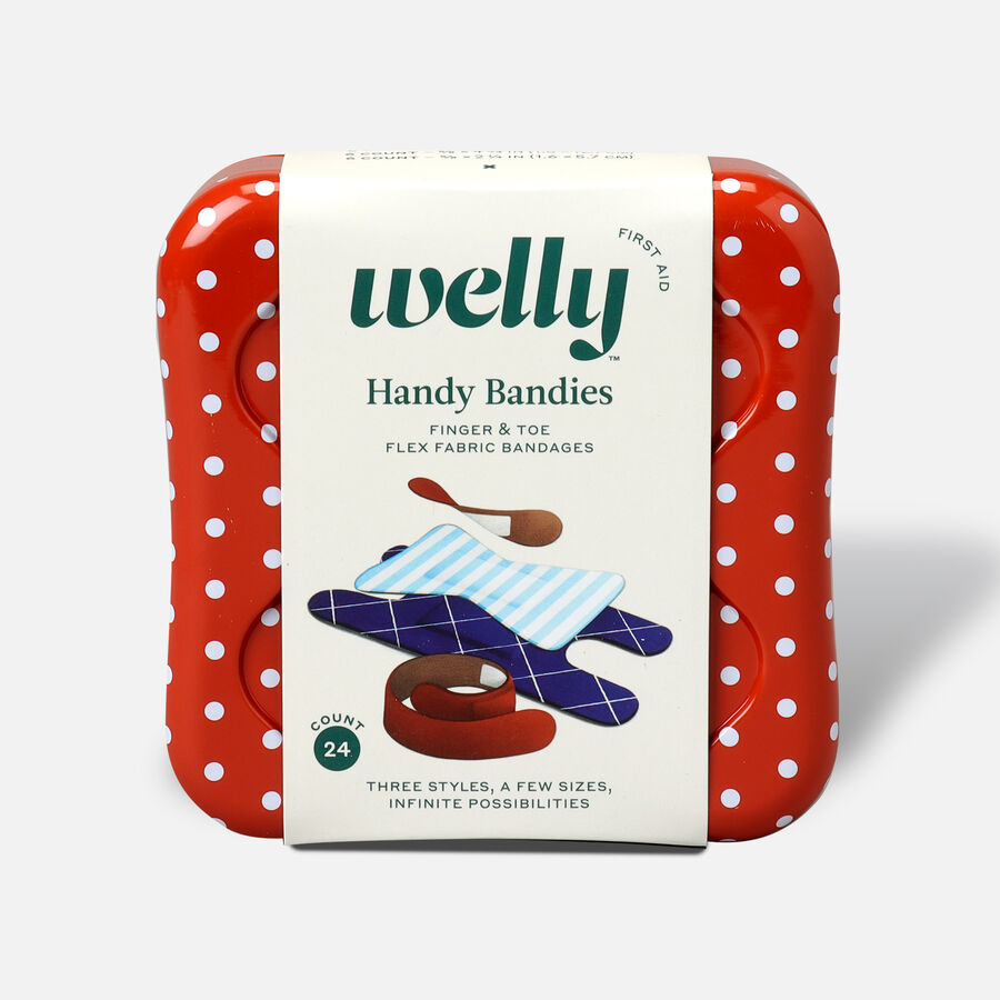 Welly Handy Bandies Assorted Toe & Finger Flex Fabric Bandages - 24 ct., , large image number 0