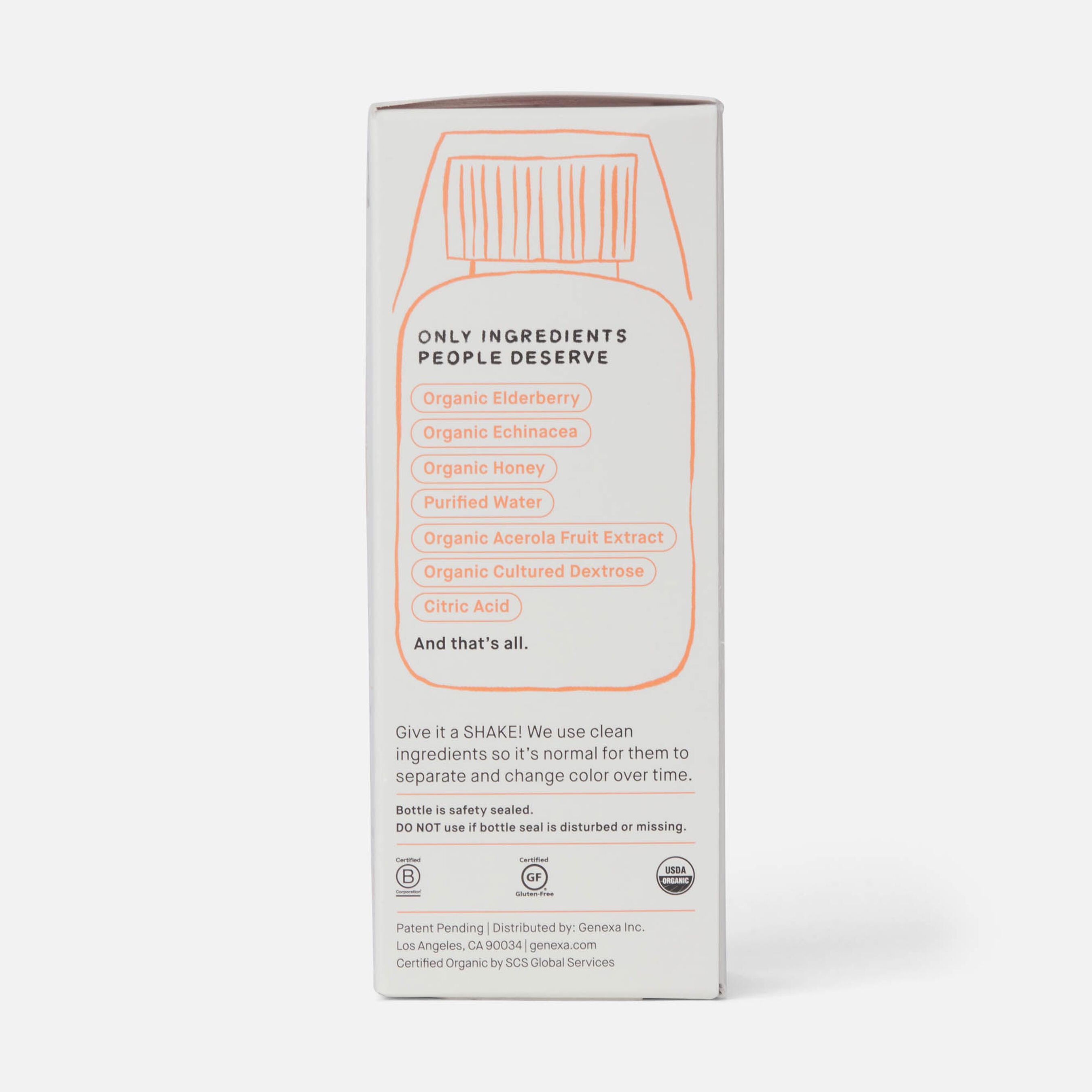 HSA Eligible Genexa Kid's Honey Cough Syrup Supplement, 4 oz. HSA