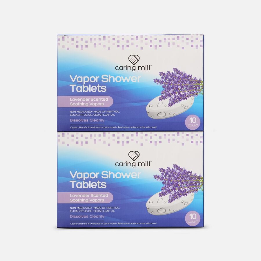 Caring Mill&trade; Vapor Shower Tablets Lavender, 10 ct. (2-Pack), , large image number 0