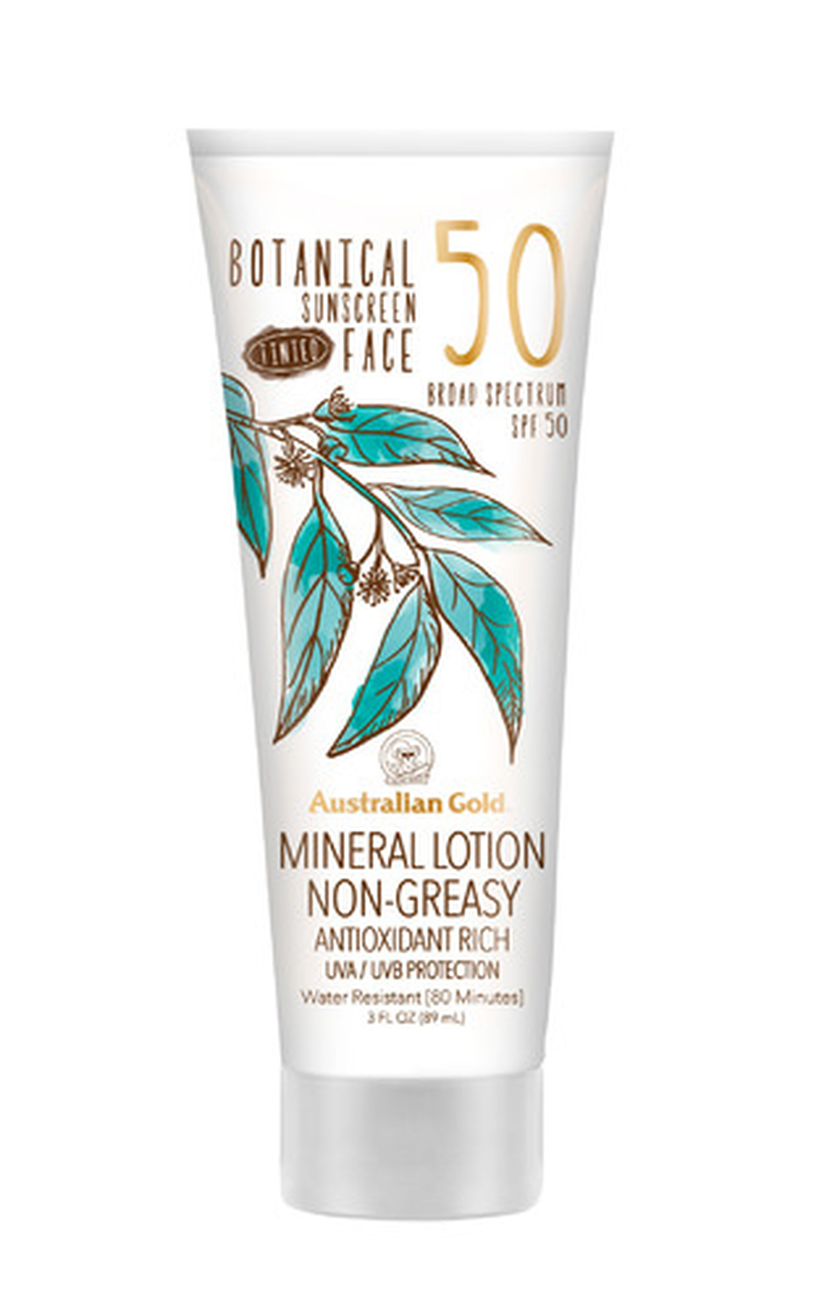 Australian Gold Botanical SPF 50 Tinted Face Lotion, 3 fl oz