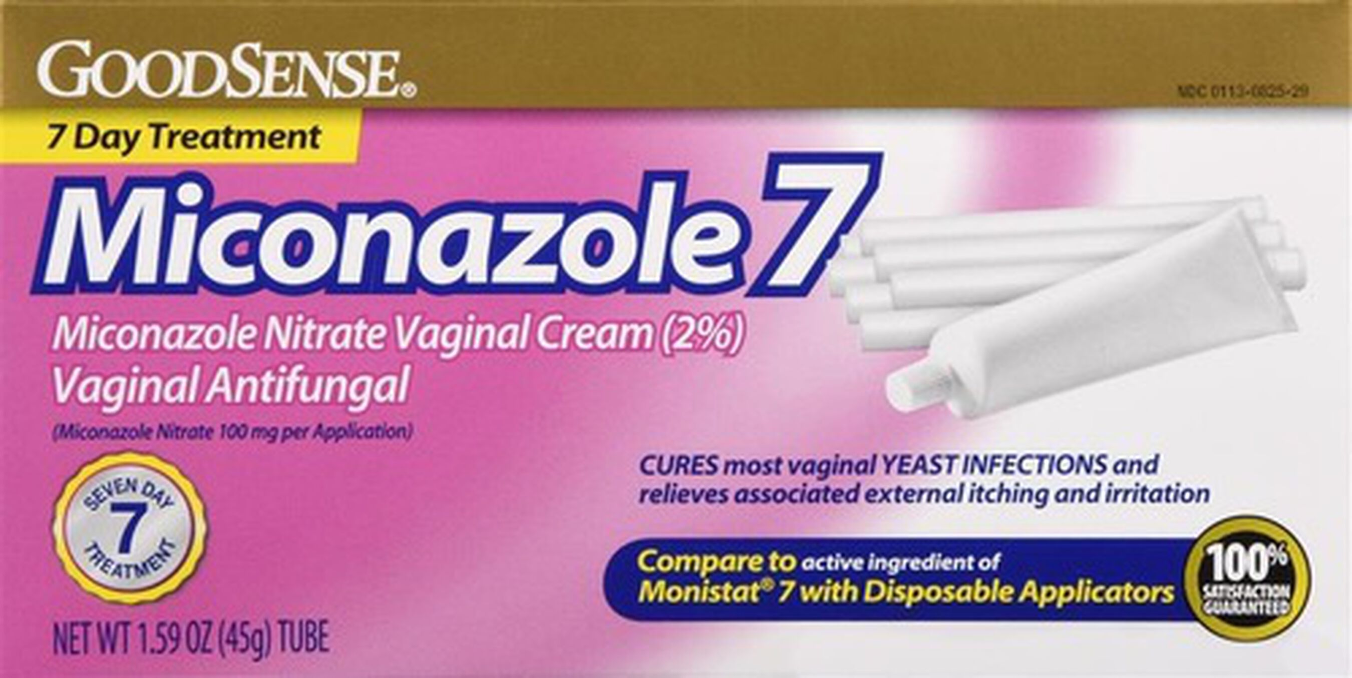 GoodSense® Miconazole 7 Vaginal Cream w/ Disp Applicators 1.59 oz