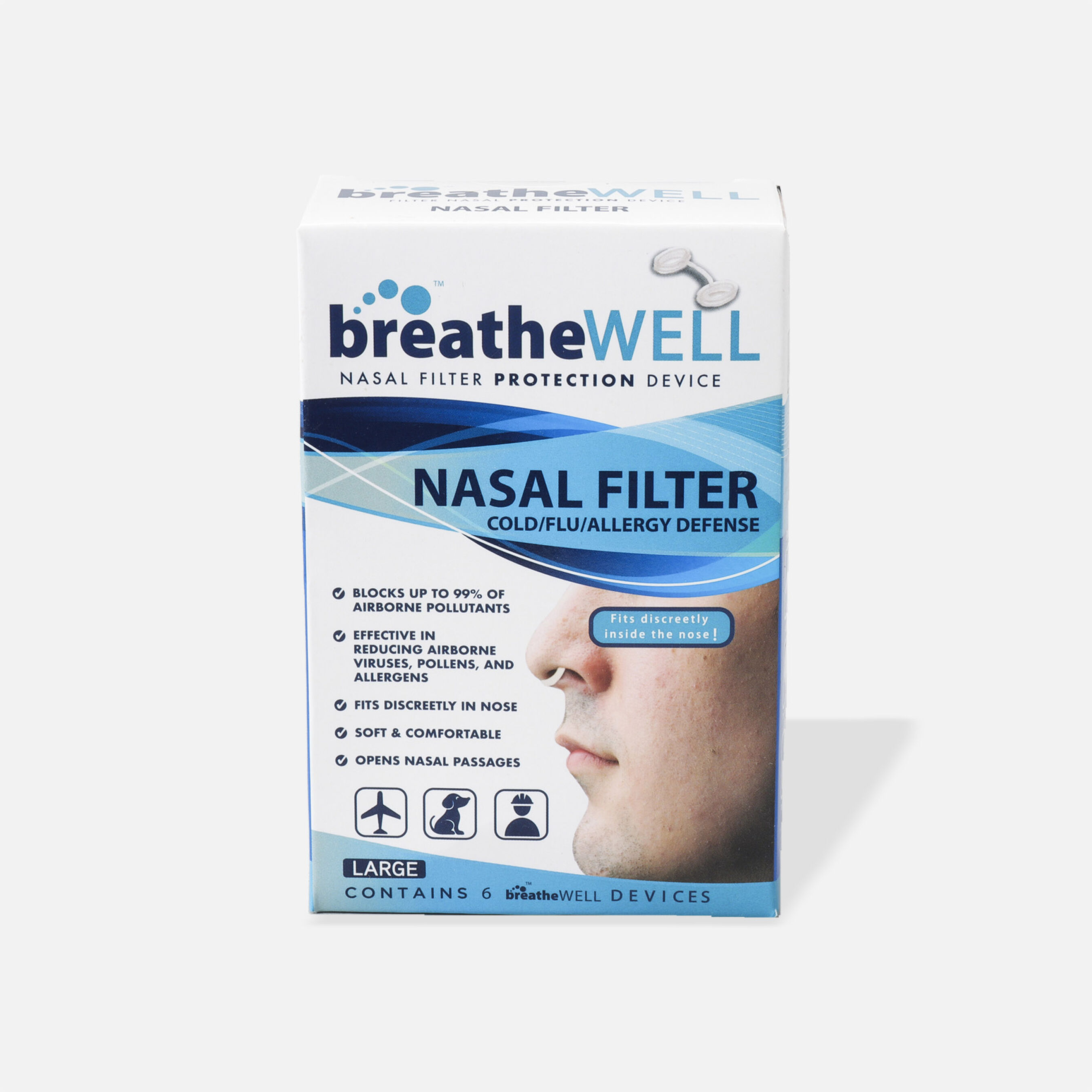 Breathe Well Nasal Filter