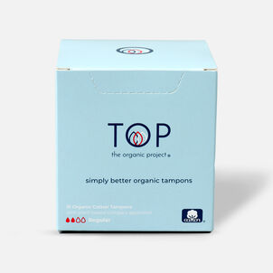 TOP Organic Cotton Plant Based Compact Applicator Tampon