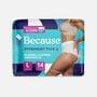 Because Overnight Plus Bladder Control Underwear, , large image number 1