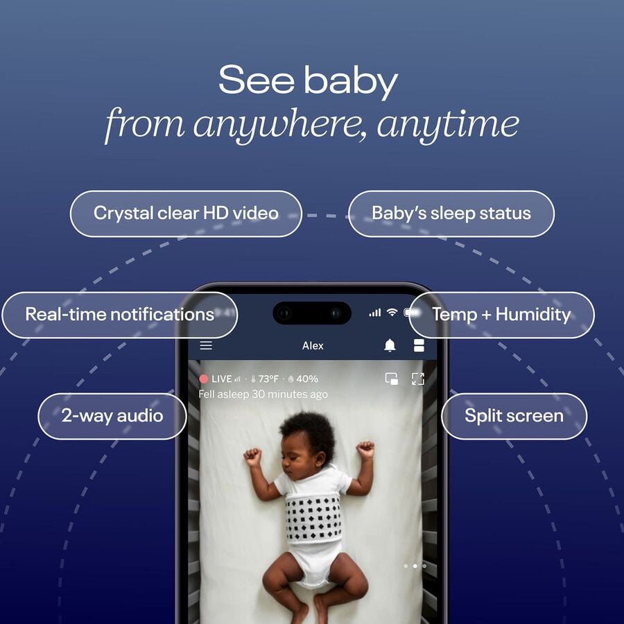 Nanit Pro Camera & Wall Mount Baby Monitor, , large image number 2