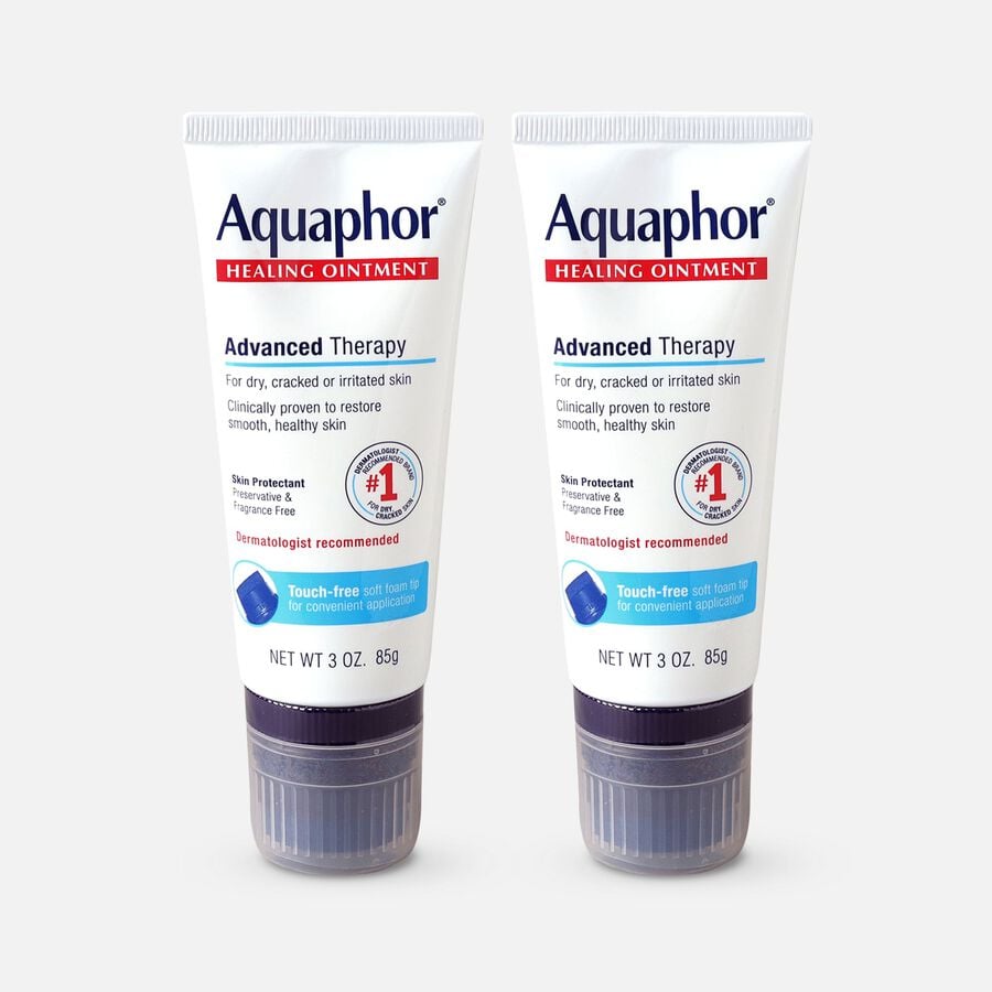 Aquaphor Healing Ointment with Touch-Free Applicator, 3 oz. (2-Pack), , large image number 0