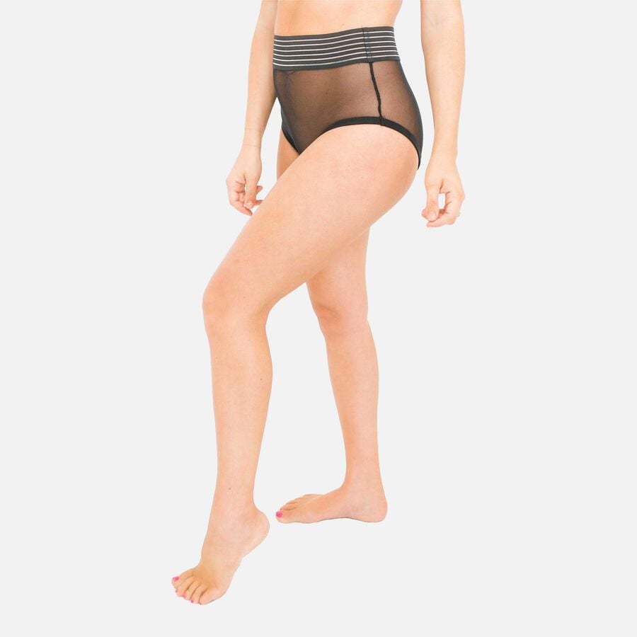 Mommy Matters HEAL 2-in-1 Postpartum Panty in Black, Size Large, , large image number 2