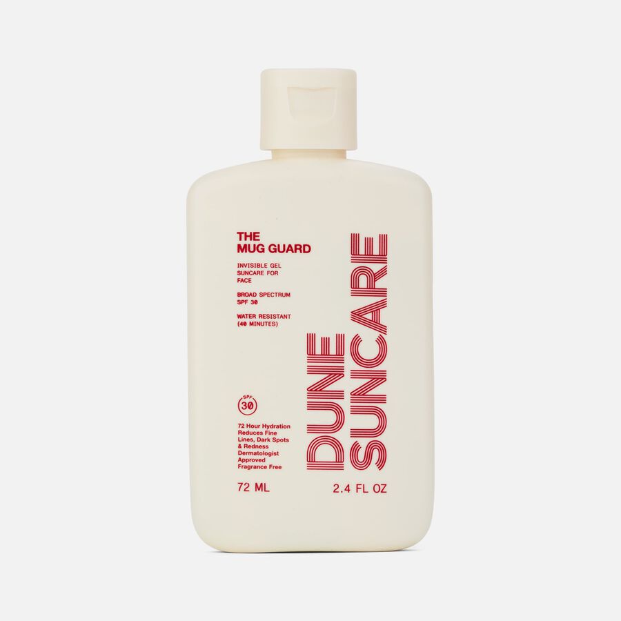 Dune The Mug Guard SPF 30 Invisible Gel Sunscreen. 2.4 fl. oz., , large image number 0