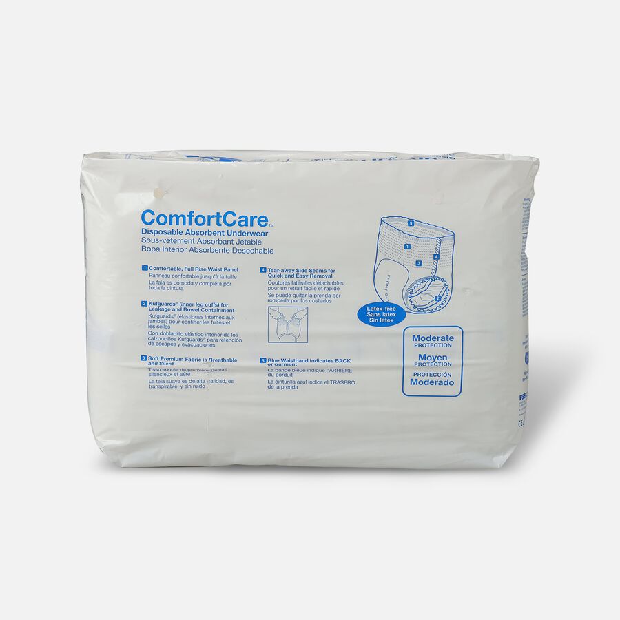 ComfortCare Disposable Brief, Medium 32"-44", , large image number 1