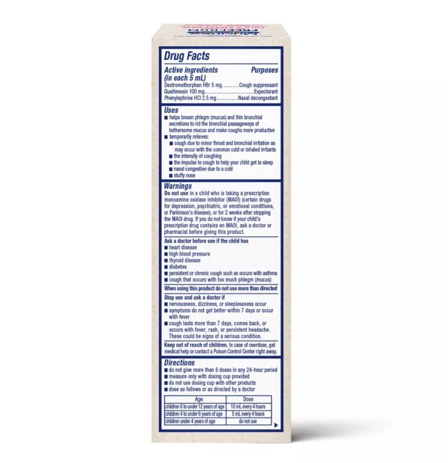 MUCINEX Children's Liquid, MultiSymptom Cold and Stuffy Nose