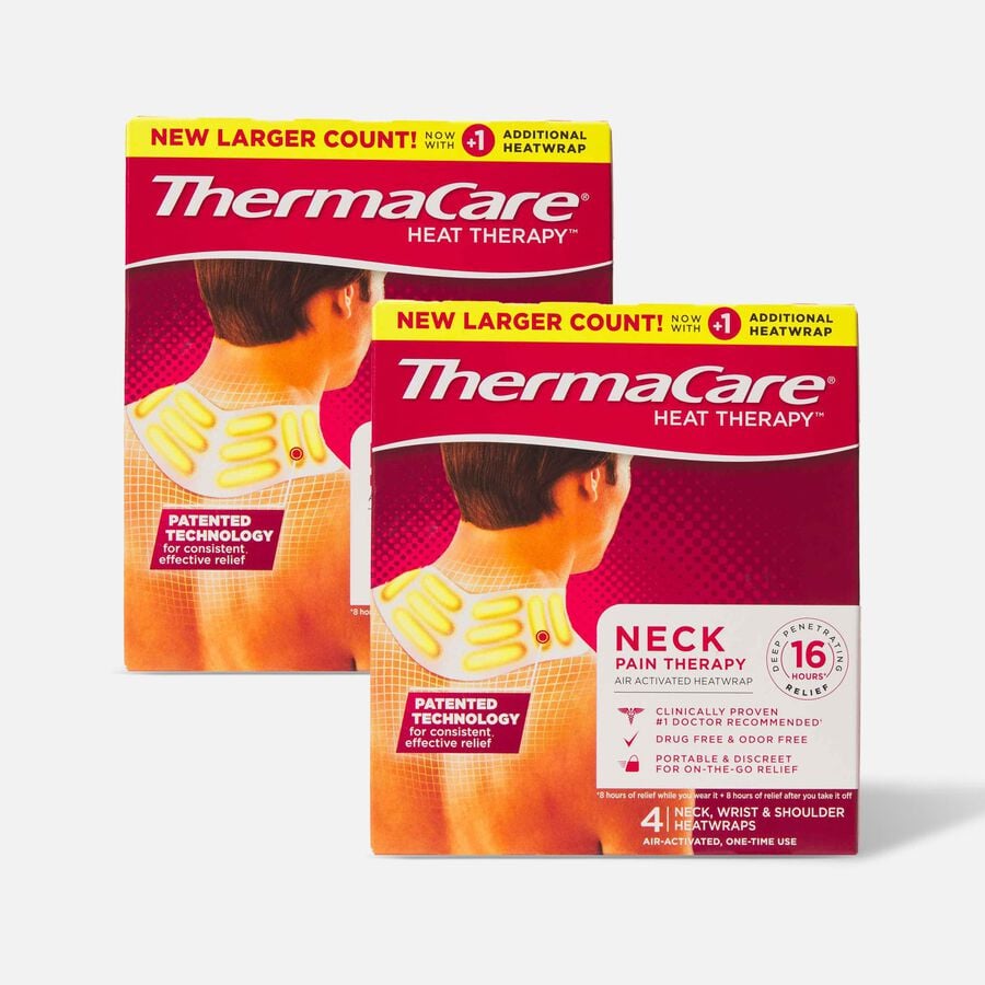 ThermaCare Neck Pain Therapy, 4 ct. (2-Pack), , large image number 0
