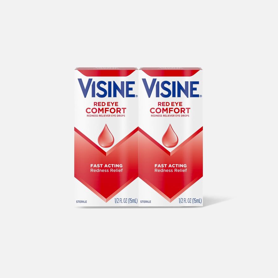 Visine Original Redness Reliever Drops, .5 fl oz. (2-Pack), , large image number 0