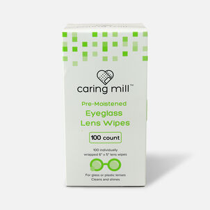 Caring Mill™ Pre-Moistened Lens Wipes, 100 ct.