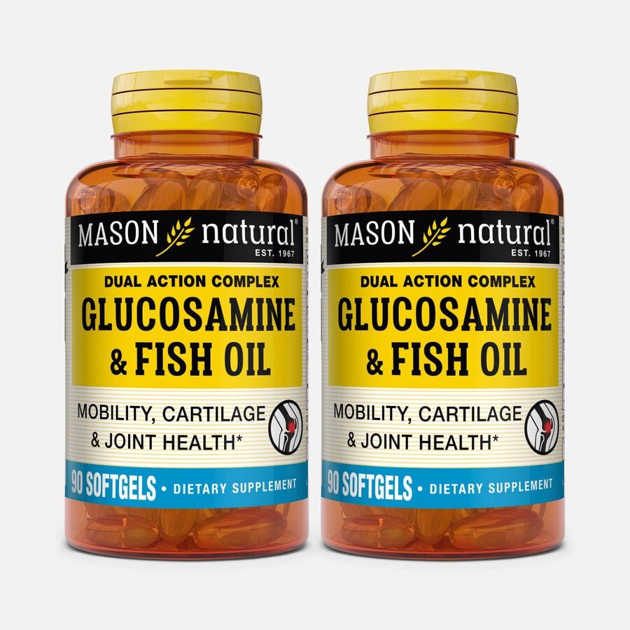 Mason Vitamins Natural Glucosamine & Fish Oil, 90 softgels (2-Pack), , large image number 0