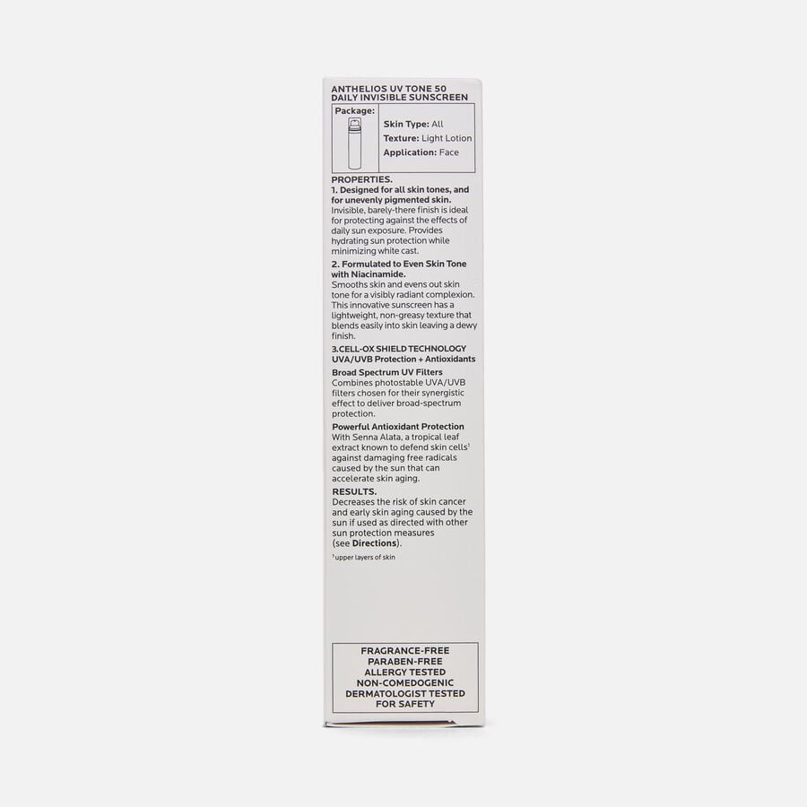 La Roche-Posay Anthelios UV Tone Daily Invisible Sunscreen, SPF 50, 1.7 fl oz., , large image number 2